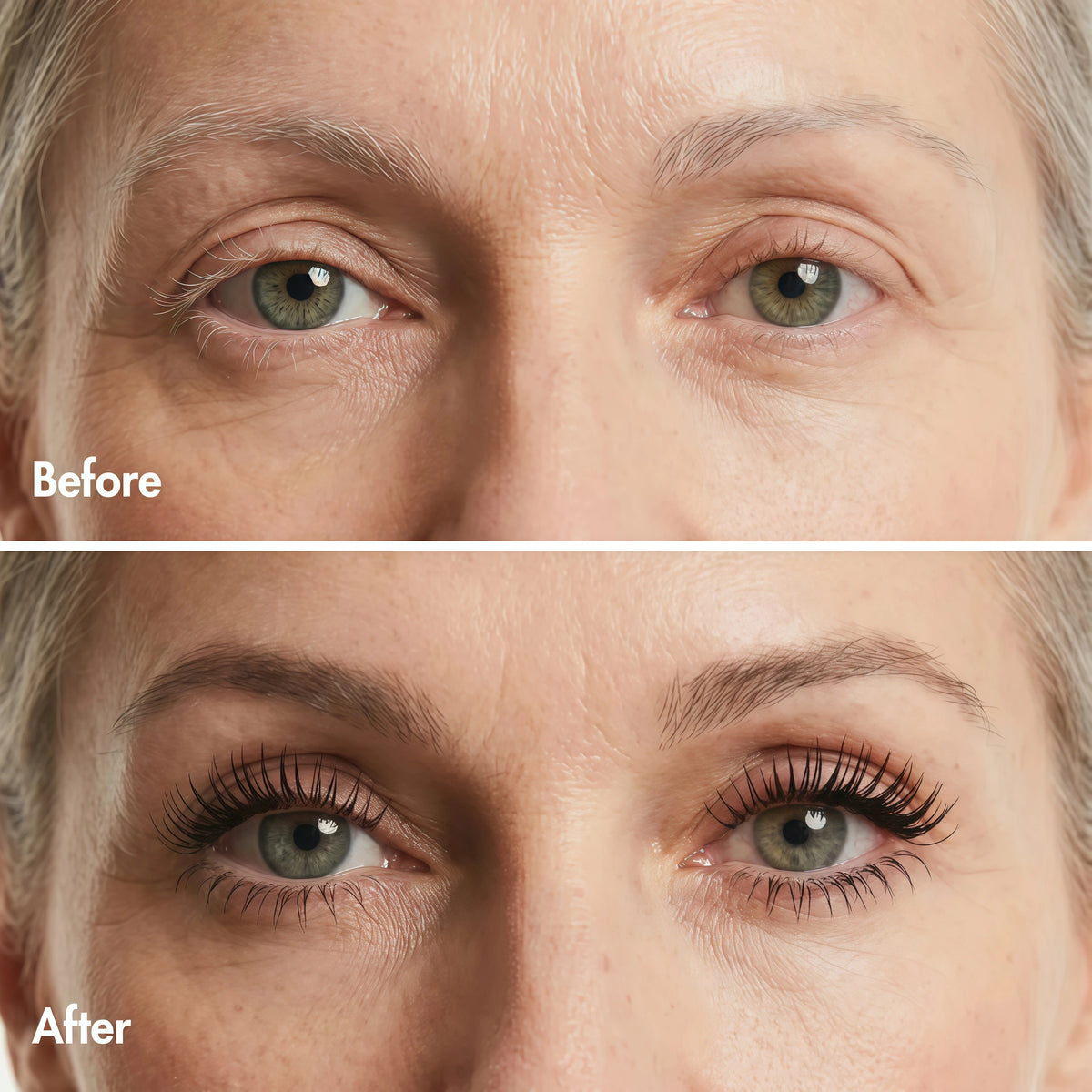 Blushe Lash Serum Mascara, Blush Korean Mascara Volumizing & Lengthening
